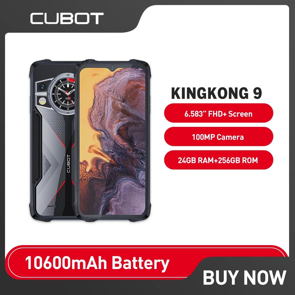 Cubot KingKong 9 Ʈ ߰ ޴ 6.583, quot FHD + Helio G99, ȵ̵ 13, 24GB RAM + 256GB ROM, 10600mAh ͸, 100MP NFC